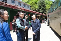 湖南省委党校厅干班学员在红军营景区开展党性教育活动