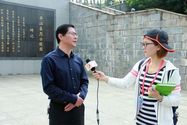 校园 小记者 红色史 将军县